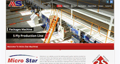 Desktop Screenshot of microstarmachines.com